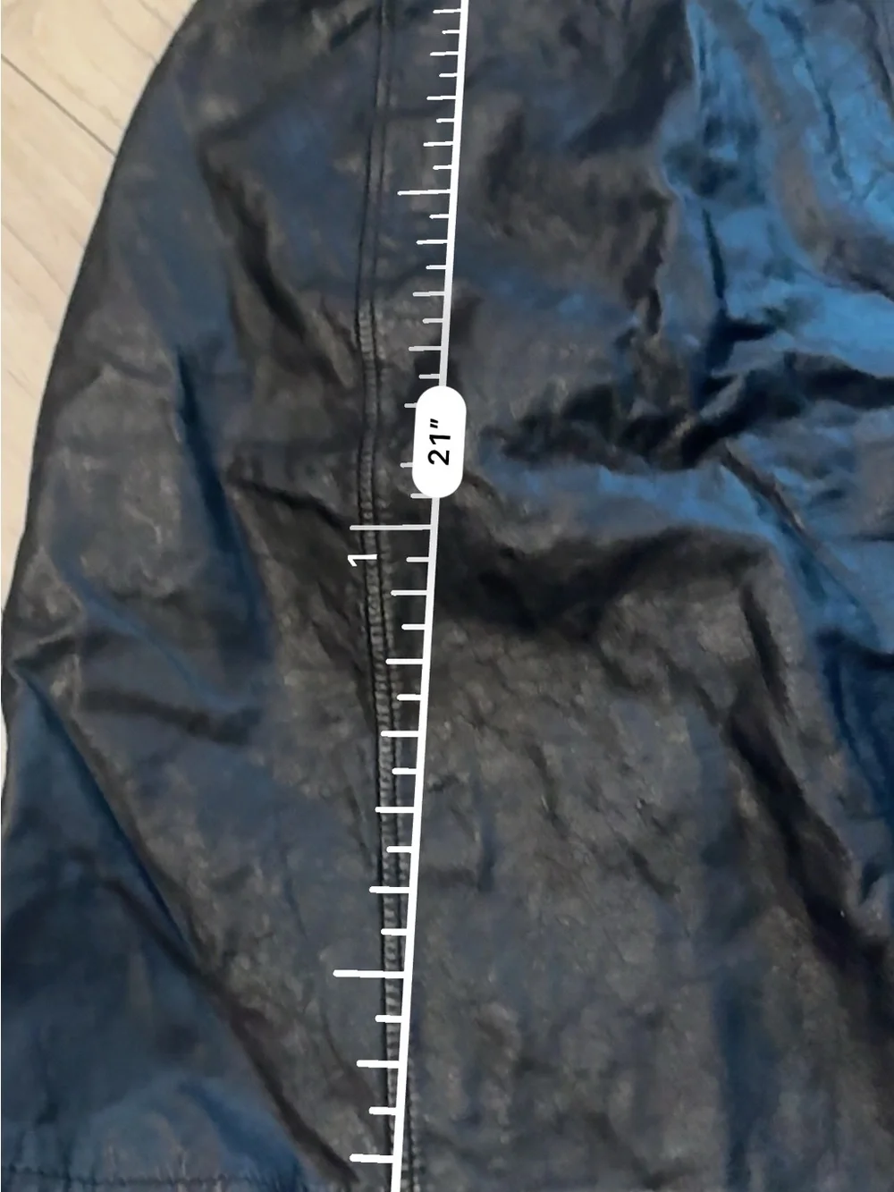 Vintage Pelle Cuir Classic Black Leather Pencil Mini Skirt